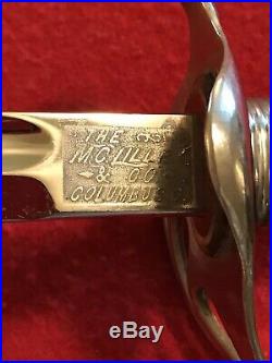 Pre-WWI M1902 Officers SABER Sword M. C. Lilley & Co. Horn Grip. Excellent++