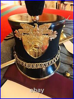 Pre-WWII 1920s-1930s West Point USMA Shako Complete! OLD! SUPERIOR