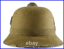 Pre WWII Africa Safari Pith Cork Helmet