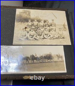 Pre-WWII Imperial Japan Photo Album Imperial Guard Field Artillery, 100+ Photo