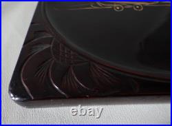 Pre-WWII Imperial Japanese Army Flying Regiment Return Commémorative Tray