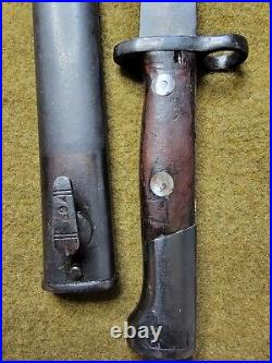 Pre WWII M1924/30 Yugoslavian Mauser Long Bayonet yugo BT3