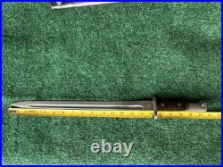 Pre WWII M1924/30 Yugoslavian Mauser Long Bayonet yugo BT3 Matching Number