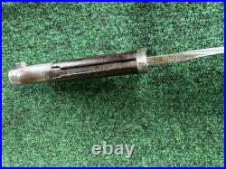 Pre WWII M1924/30 Yugoslavian Mauser Long Bayonet yugo BT3 Matching Number