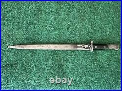 Pre WWII M1924/30 Yugoslavian Mauser Long Bayonet yugo BT3 Matching Number