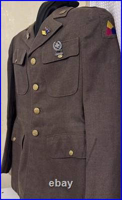 Pre WWII M1926 Spec 8-31B Service Coat. 66th Infantry Regt (1st Tank Regiment)
