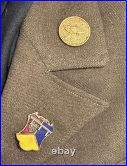 Pre WWII M1926 Spec 8-31B Service Coat. 66th Infantry Regt (1st Tank Regiment)