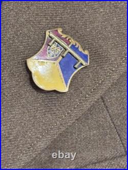 Pre WWII M1926 Spec 8-31B Service Coat. 66th Infantry Regt (1st Tank Regiment)
