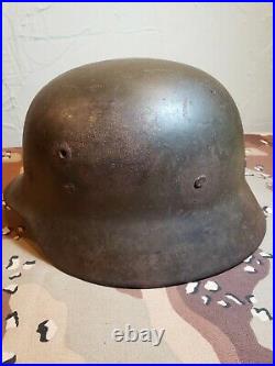 Pre WWII Spanish M35 Reworked German Helmet