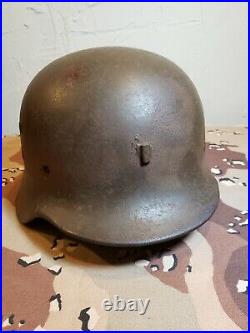 Pre WWII Spanish M35 Reworked German Helmet