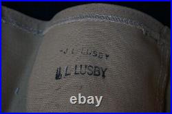 Pre-WWII USMC Marine Corps Leggings Size 3 Dated 1938, Named'JL LUSBY' Gysgt