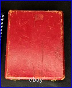 Pre-War Italian Order Of The Crown Knight With Box And Miniature