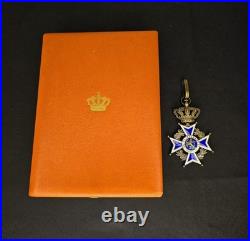 Pre-War Order Of Orange-Nassau Commander Non-Combatant With Original Box