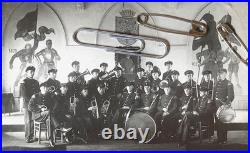 Pre Ww2 German Protection Squadron Band 1932 Randersacker Germany Photo Postcard