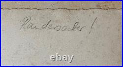 Pre Ww2 German Protection Squadron Band 1932 Randersacker Germany Photo Postcard