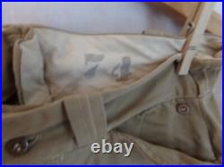 Pre Ww2 Us Army Cavalry Jodhpurs Breeches Cotton Button Fly 32 Waist