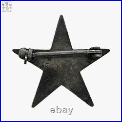 Pre Ww2 Usmc Army General Rank Star Insignia 1 Shoulder Size False Bullion #2