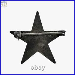 Pre Ww2 Usmc Army General Rank Star Insignia 1 Shoulder Size False Bullion #2