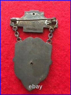 Pre Wwi, Massachusetts National Guard Expert Marksmanship Medal, Silver & Gold