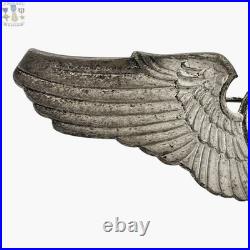 Pre Wwii U. S. Army Air Forces Balloon Pilot Wings Badge 3-1/4 Size Pin-back