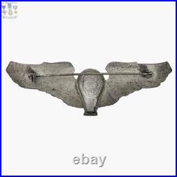 Pre Wwii U. S. Army Air Forces Balloon Pilot Wings Badge 3-1/4 Size Pin-back
