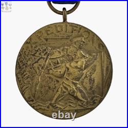 Pre Wwii U. S. Navy Expeditions Medal Wrap Brooch U. S. Mint 1936 Contract Ww2