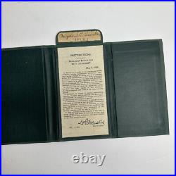 Pre and Post WWII 1927 1948 US Navy Continuous Service Certificate Original