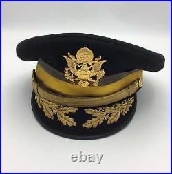 Pre-ww2 Army Field Grade Cavalry Dress Visor high quality by Luxemberg NY bullio