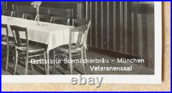 Pre-ww2 German National Socialist Party Museum München 1933 Photo Postcard Rppc