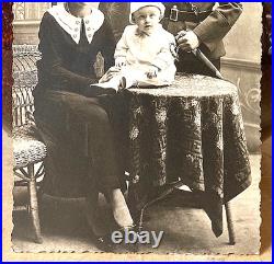 Pre-ww2 German Storm Division Leadership School Student Photo Postcard Rppc 1933