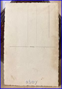 Pre-ww2 German Storm Division Leadership School Student Photo Postcard Rppc 1933