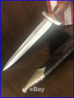 PreWWII German Officer Dagger SA Brown 1934