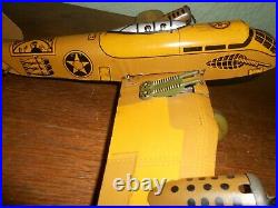 Prewar Marx 1930's Bomber Airplane High Grade with Beautiful Army Colors
