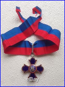 Princely Order of Merit of Liechtenstein, Commander's cross on ribbon