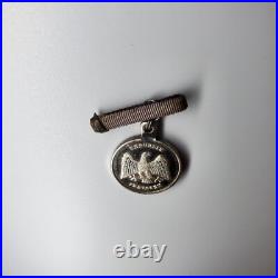 Prussia Rescue Medal Miniature Bar Republik Preussen Für Rettung Aus Gefahr