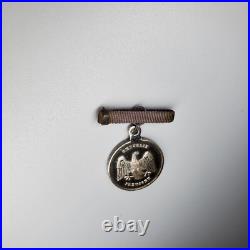 Prussia Rescue Medal Miniature Bar Republik Preussen Für Rettung Aus Gefahr