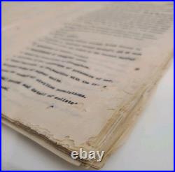 RARE 1929 SECRET Yellow Plan Hawaiian Div Schofield Barracks China Expedition