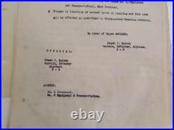 RARE 1929 SECRET Yellow Plan Hawaiian Div Schofield Barracks China Expedition