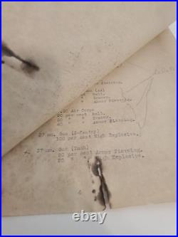 RARE 1929 SECRET Yellow Plan Hawaiian Div Schofield Barracks China Expedition