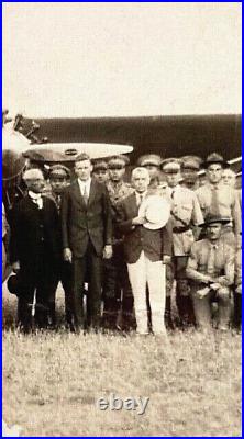 RARE! BANANA WARS US MARINES CORPS with SPIRIT OF ST. LOUIS & LINDBERGH 1928 PHOTO