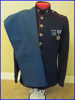 RARE Named US Marine Corps Dress Blue Uniform 1927-28 with Yangtze Medal USMC