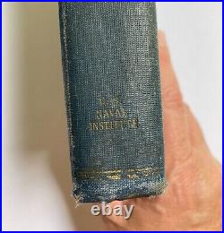 RARE Naval Turbines Book United States Naval Institute 1924 Cox Libbey Foldouts