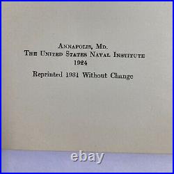 RARE Naval Turbines Book United States Naval Institute 1924 Cox Libbey Foldouts