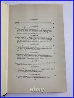 RARE Naval Turbines Book United States Naval Institute 1924 Cox Libbey Foldouts