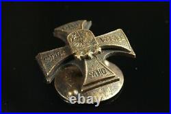 RARE Orig Latvia 1920s (Jtnieku pulks) Cavalry Regiment Army Breast Badge