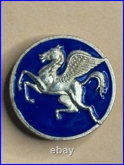 RARE PA NG 28th Div Aviation DUI Crest Pin 103rd Observ. Squadron