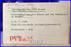 RARE! PRE-WW2 GERMAN REICHSPARTEITAG RALLY NÜRNBERG 1929 IDd PHOTO POSTCARD RPPC RARE! PRE-WW2 GERMAN REICHSPARTEITAG RALLY NÜRNBERG 1929 IDd PHOTO POSTCARD RPPC