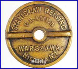 RARE Polish Border Guard Badge Poland Border Protection Corps Silver Original