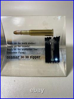 RARE! Vintage Conmar Bell Zipper Sales Display Military Non Separating WW2