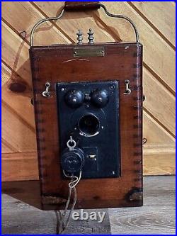 RARE WWI 1919 US Signal Corps Western Electric Inter-Phone Interphone Telephone